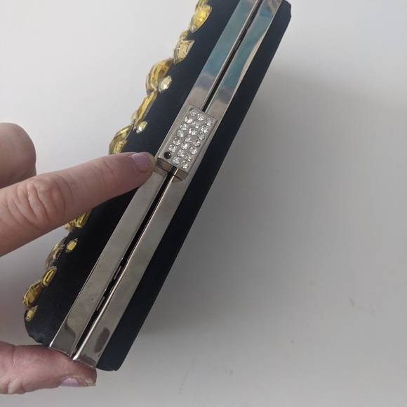 Kate Landry clutch with faux jewel detail. NWT* - Picture 8 of 8